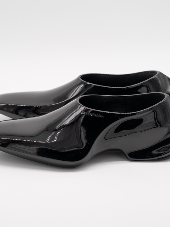 Balenciaga Space Shoe Shiny Black Men\'s size 40eu 7 US main image 6